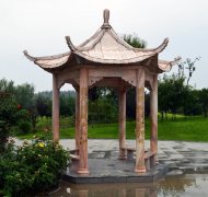 <b>蓝狮石雕凉亭厂家如何选择</b>