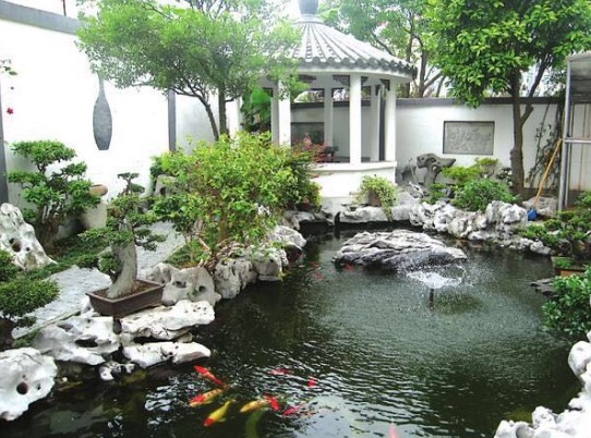水景驳岸景石蓝狮娱乐应该这样放置……