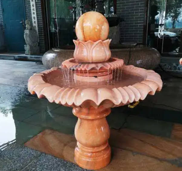 蓝狮石雕喷泉的供水形式主要有那几个类型?