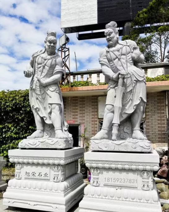 蓝狮娱乐惠安现存早期最完好石雕 留从效石将军