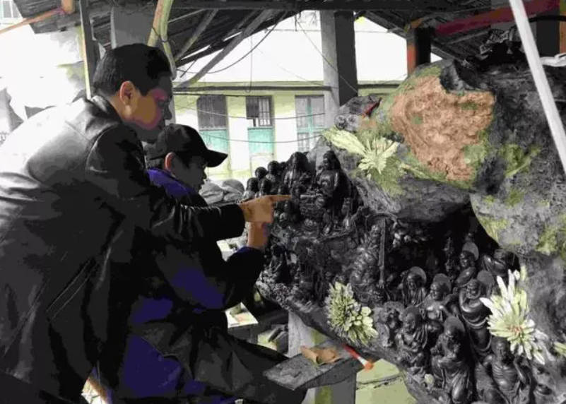 浏阳石雕艺人收徒蓝狮娱乐
